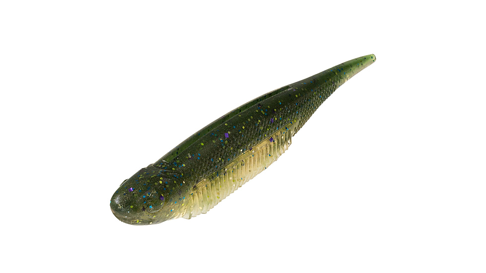 Strike King Spotlight Shim-E Minnow Softbait, 6 pack, 3in, The Real Gill, 12-36013