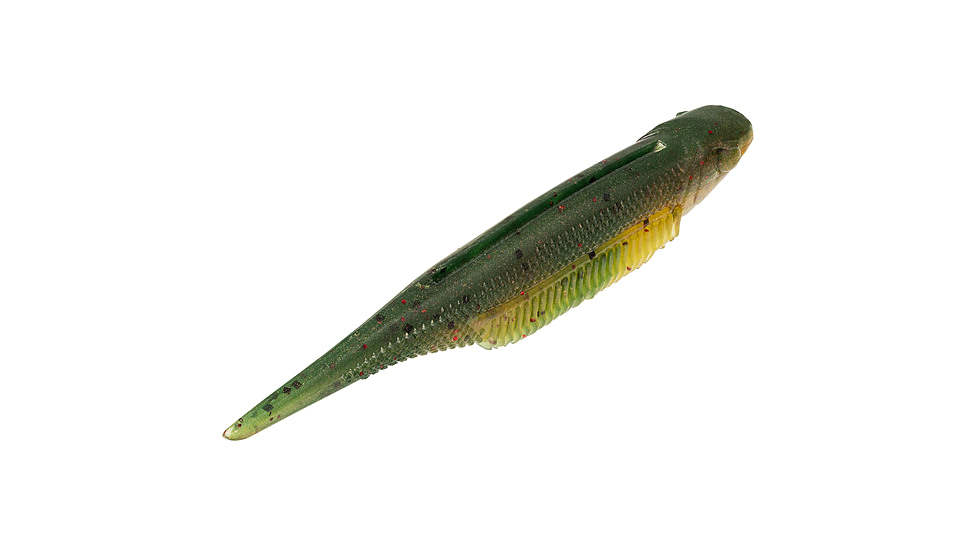 Strike King Spotlight Shim-E Minnow Softbait, 6 pack, 3in, Watermelon Red Flake, 12-36025