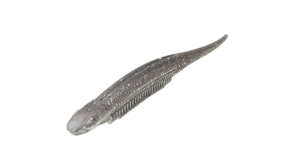 Strike King Spotlight Shim-E Minnow Softbait, 6 pack, 5in, Carolina Chrome, 12-36032