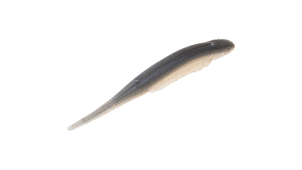 Strike King Spotlight Shim-E Minnow Softbait, 6 pack, 5in, Pro Blue Red Pearl, 12-36039