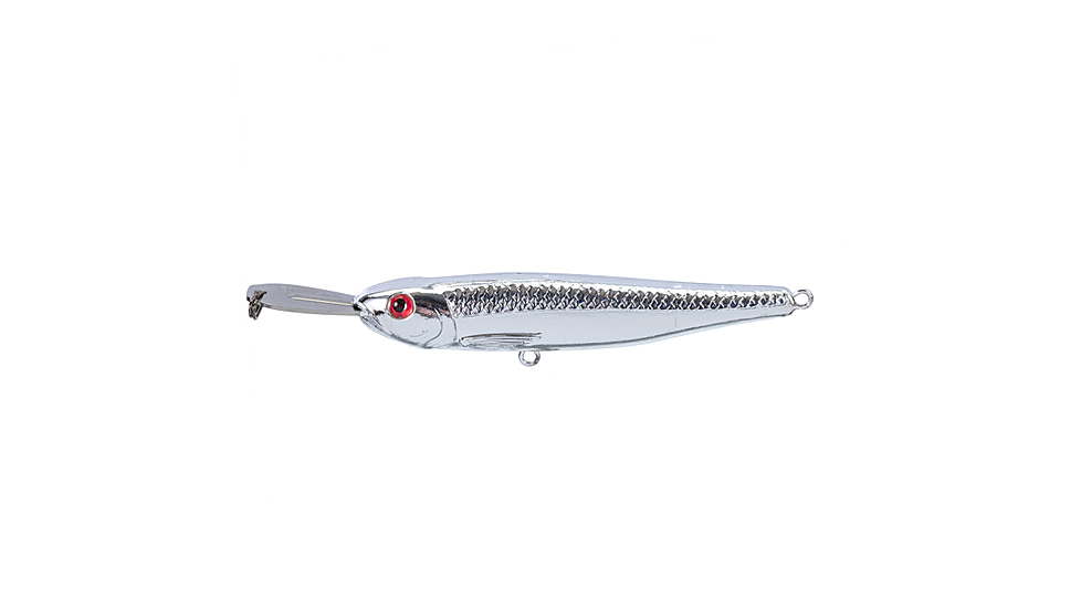 Strike King Strike King Evader 80 Hardbait, 3.25in, 7/16oz, Carolina Chrome, 12-36276