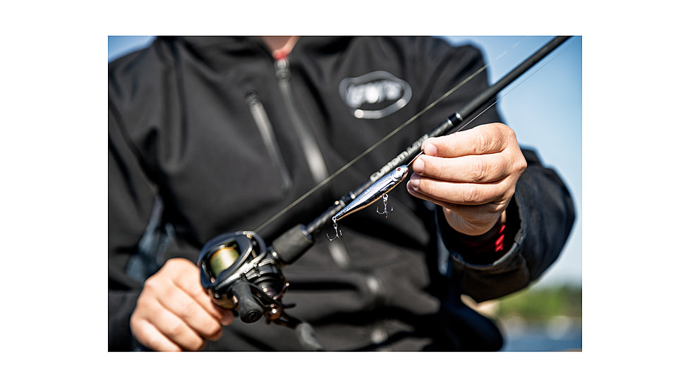 Strike King Strike King Evader 80 Hardbait, 3.25in, 7/16oz, Carolina Chrome, 12-36276