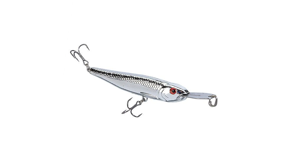Strike King Strike King Evader 80 Hardbait, 3.25in, 7/16oz, Carolina Chrome, 12-36276
