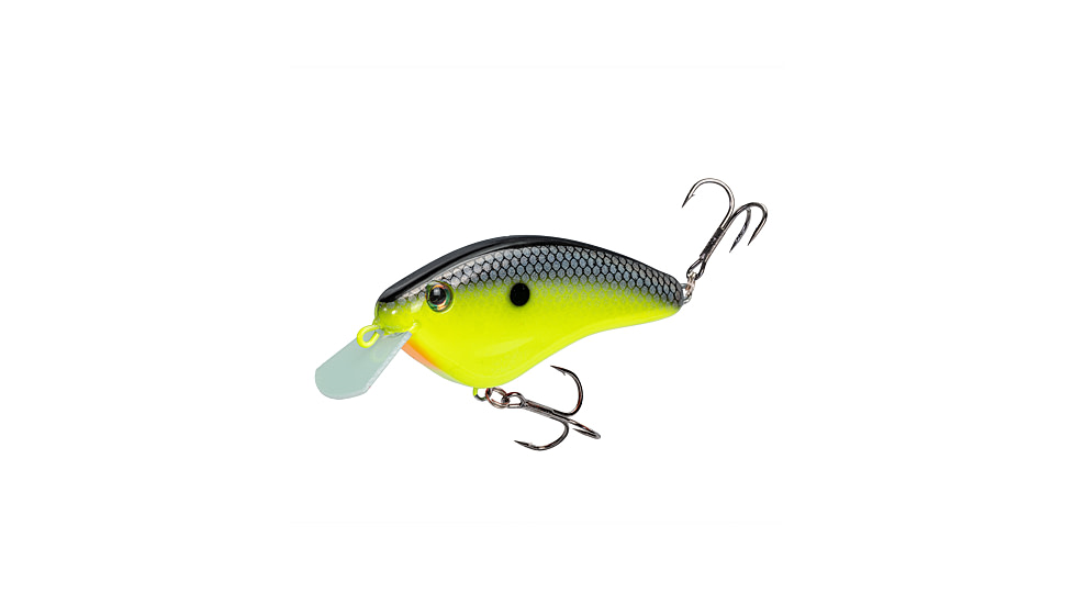 Strike King Strike King Hardliner Crankbaits, Chartreuse Baitfish, 7/16oz, HCHLNR-432