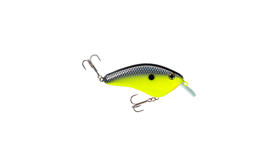 Strike King Strike King Hardliner Crankbaits, Chartreuse Baitfish, 7/16oz, HCHLNR-432