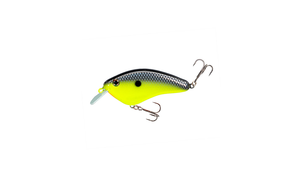 Strike King Strike King Hardliner Crankbaits, Chartreuse Baitfish, 7/16oz, HCHLNR-432