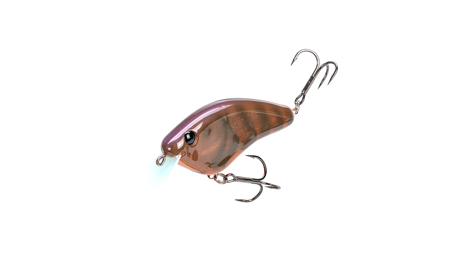 Strike King Strike King Hardliner Crankbaits, Phantom Brown Craw, 7/16oz, HCHLNR-P447