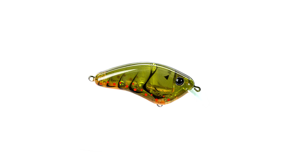 Strike King Strike King Hardliner Crankbaits, Phantom Green Craw, 7/16oz, HCHLNR-736