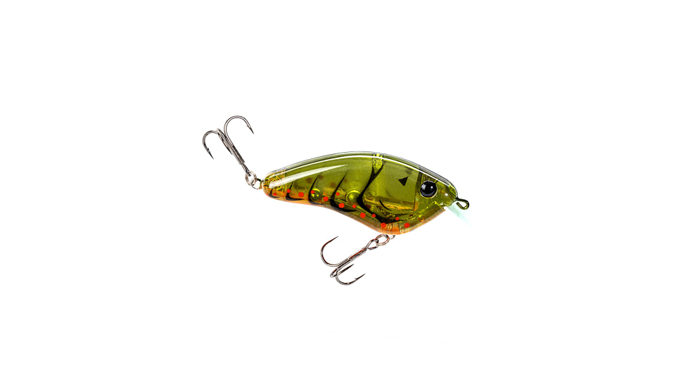 Strike King Strike King Hardliner Crankbaits, Phantom Green Craw, 7/16oz, HCHLNR-736