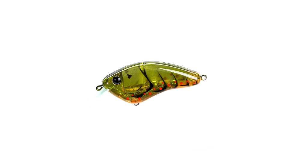 Strike King Strike King Hardliner Crankbaits, Phantom Green Craw, 7/16oz, HCHLNR-736
