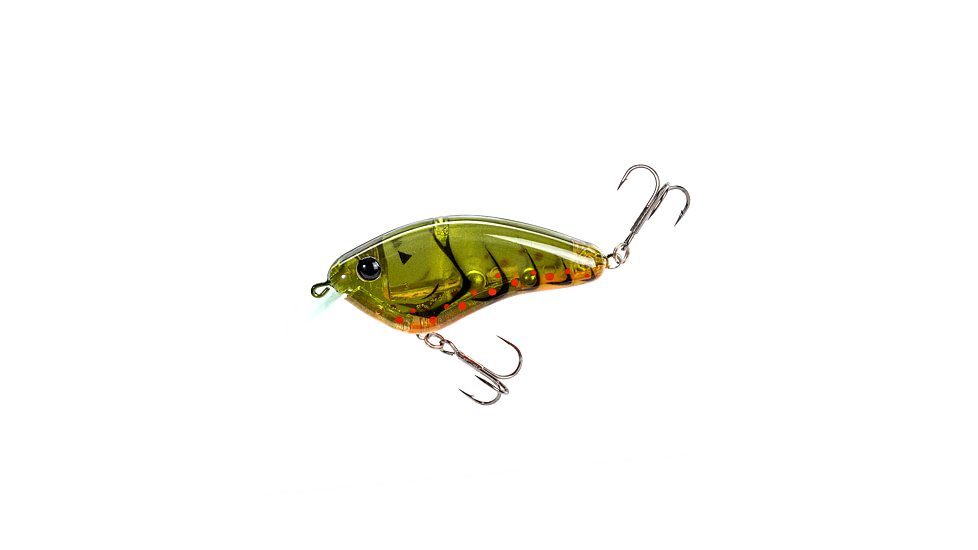 Strike King Strike King Hardliner Crankbaits, Phantom Green Craw, 7/16oz, HCHLNR-736