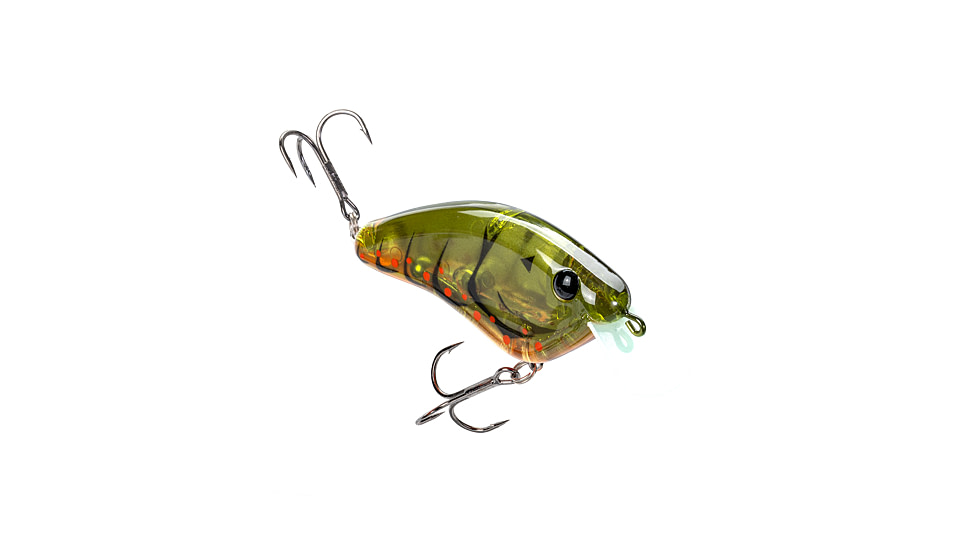 Strike King Strike King Hardliner Crankbaits, Phantom Green Craw, 7/16oz, HCHLNR-736