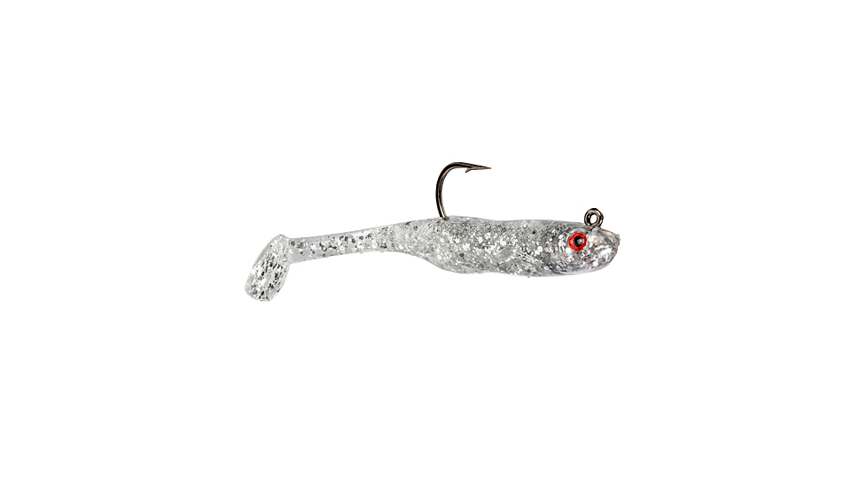 Strike King Strike King Homing Minnow 1/8oz Swimbait, Carolina Chrome, 3in, SKHM318-475