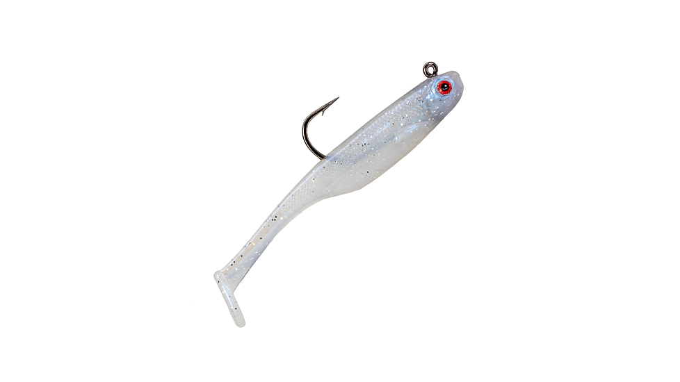 Strike King Strike King Homing Minnow 1/8oz Swimbait, Pearl, 3in, SKHM318-84
