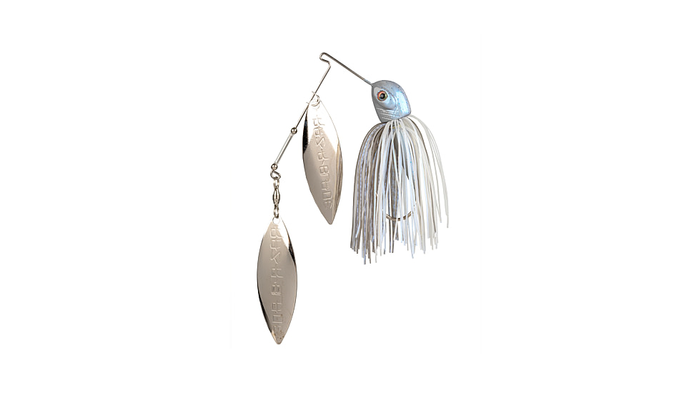 Strike King Tour Grade Bottom Dweller Spinnerbait, Blue Glimmer with Black Flake, 3/4oz, TGBDWEL34-45