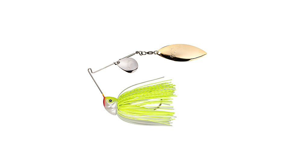 Strike King Tour Grade Heavy Cover Spinnerbait, Chartreuse White, 1/2oz, TGHCSB12CW-203