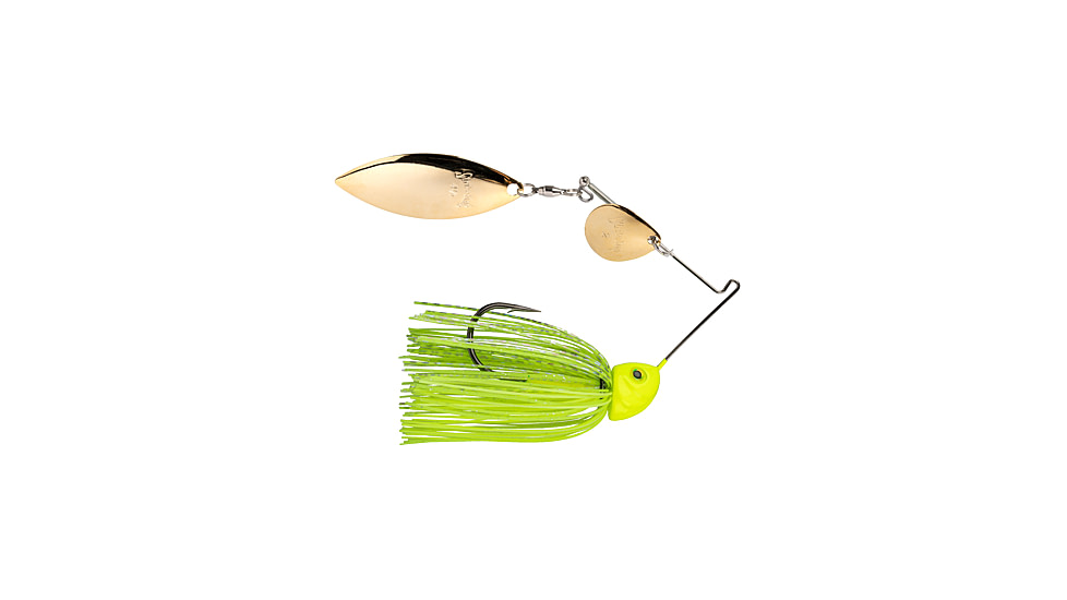 Strike King Tour Grade Heavy Cover Spinnerbait, Super Chartreuse, 1/2oz, TGHCSB12CW-201