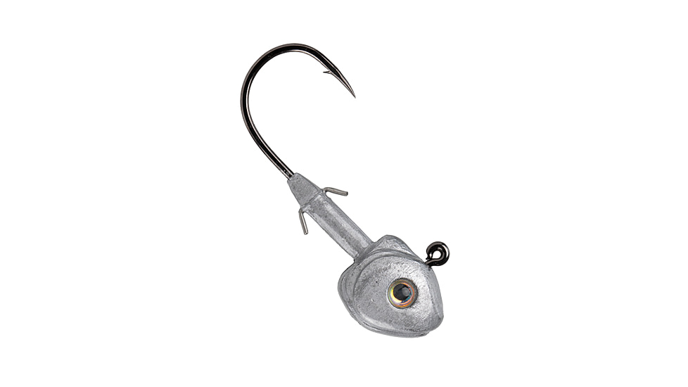 Strike King Tour Grade Spotlight Head Jig, 1/4oz, 1.75in, Unpainted, 12-36336