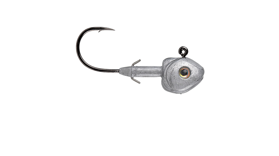 Strike King Tour Grade Spotlight Head Jig, 1/4oz, 1.75in, Unpainted, 12-36336