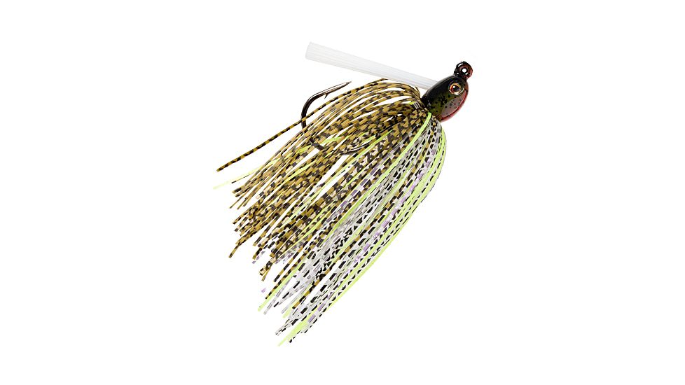 Strike King Tour Grade Tungsten Compact Swim Jig, Alabama Bream, 1/4oz, TGTSJ14-366