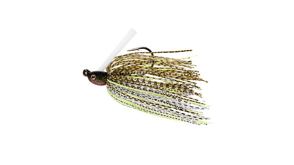 Strike King Tour Grade Tungsten Compact Swim Jig, Alabama Bream, 1/4oz, TGTSJ14-366