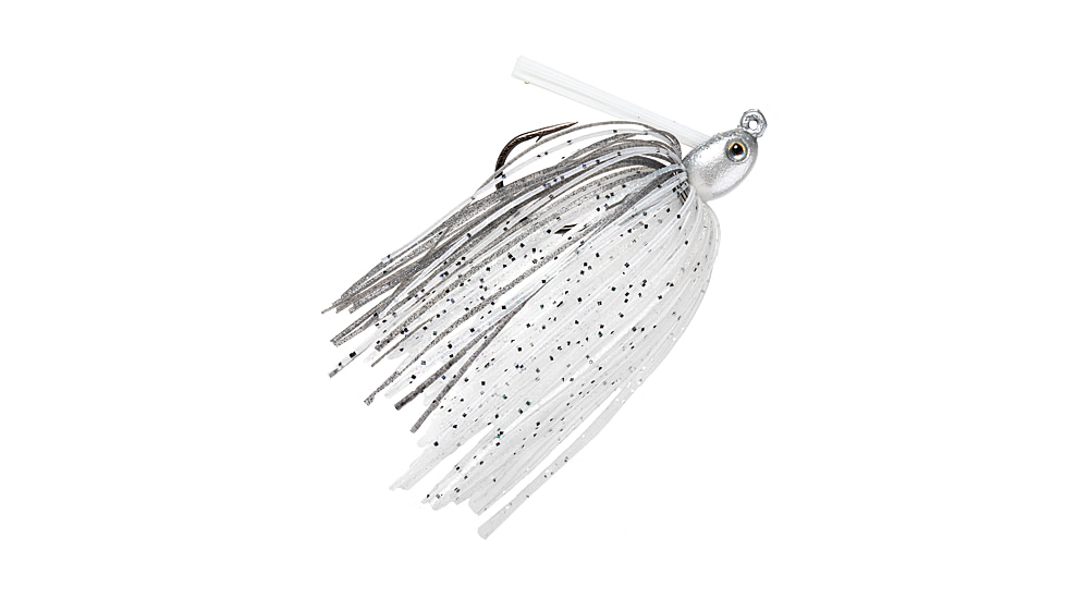 Strike King Tour Grade Tungsten Compact Swim Jig, Ghost Shad, 1/4oz, TGTSJ14-151