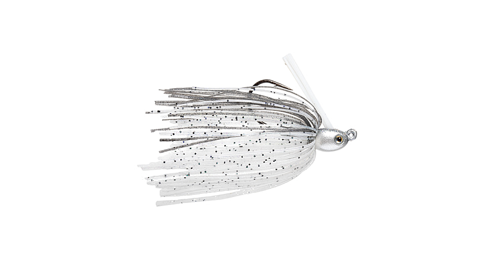 Strike King Tour Grade Tungsten Compact Swim Jig, Ghost Shad, 1/4oz, TGTSJ14-151