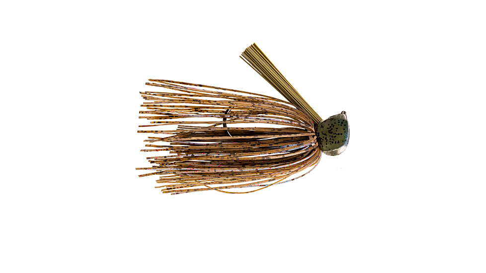 Strike King Tour Grade Tungsten Flipping Jig, Blue Craw with Red Flake, 3/4oz, TGTCFJ34-805