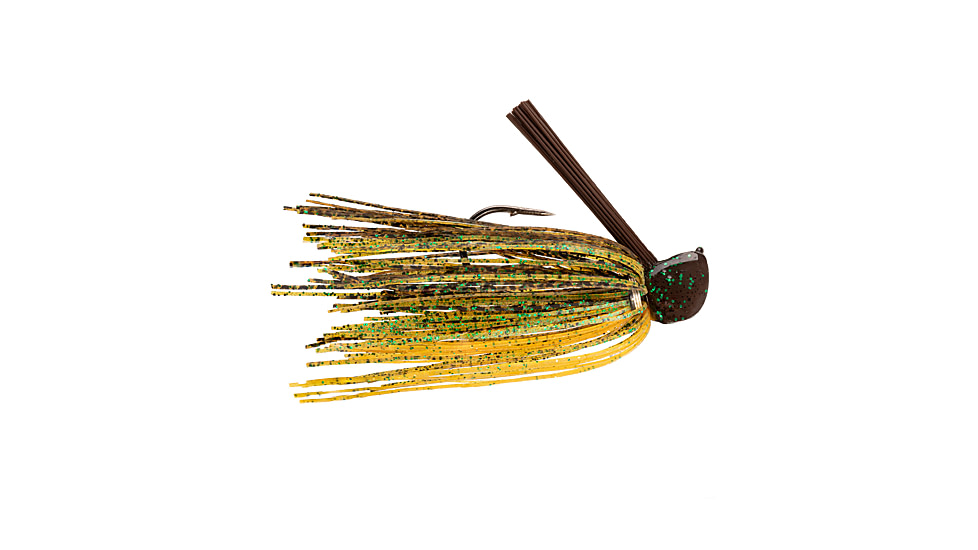 Strike King Tour Grade Tungsten Flipping Jig, Gator Craw, 3/8oz, TGTCFJ38-132