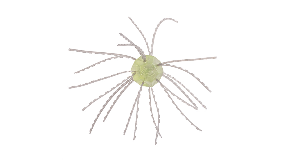 Strike King Tumbleweed Floating Softbait, 4 pack, 3in, Lemon Drop, 12-36253