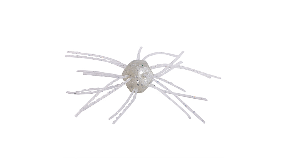 Strike King Tumbleweed Floating Softbait, 4 pack, 3in, Pearl Flash, 12-36244