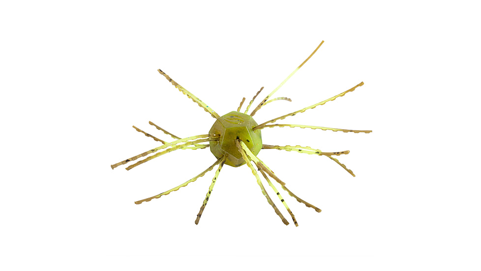 Strike King Tumbleweed Floating Softbait, 4 pack, 3in, Summer Craw, 12-36245