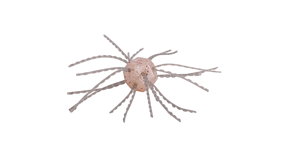 Strike King Tumbleweed Floating Softbait, 4 pack, 3in, White Sauce, 12-36243