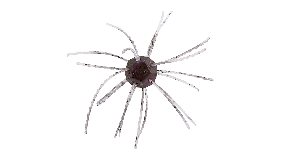 Strike King Tumbleweed Salted Softbait, 4 pack, 3in, Grape Whiskey, 12-36261