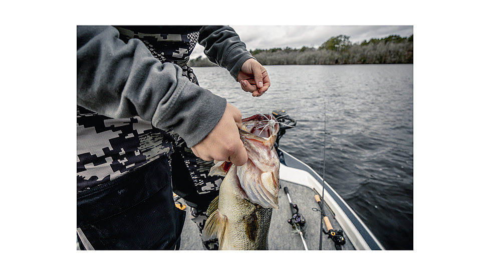 Strike King Tumbleweed Salted Softbait, 4 pack, 3in, Pearl Flash, 12-36255