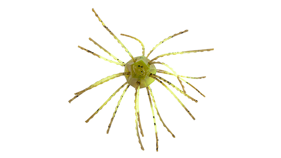 Strike King Tumbleweed Salted Softbait, 4 pack, 3in, Summer Craw, 12-36256