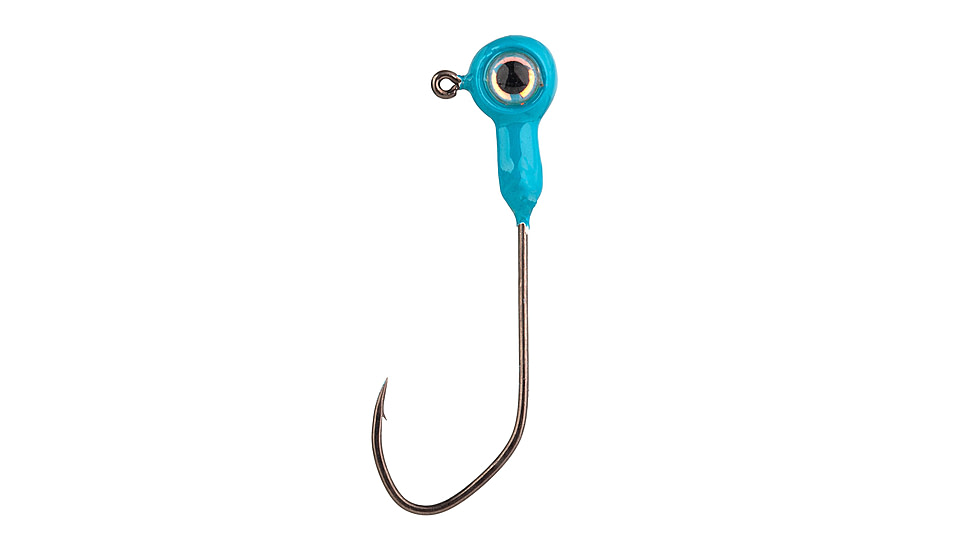 Strike King XL Stiletto Head Jig, 1/16oz, 1.5in, Cyan, 12-36444