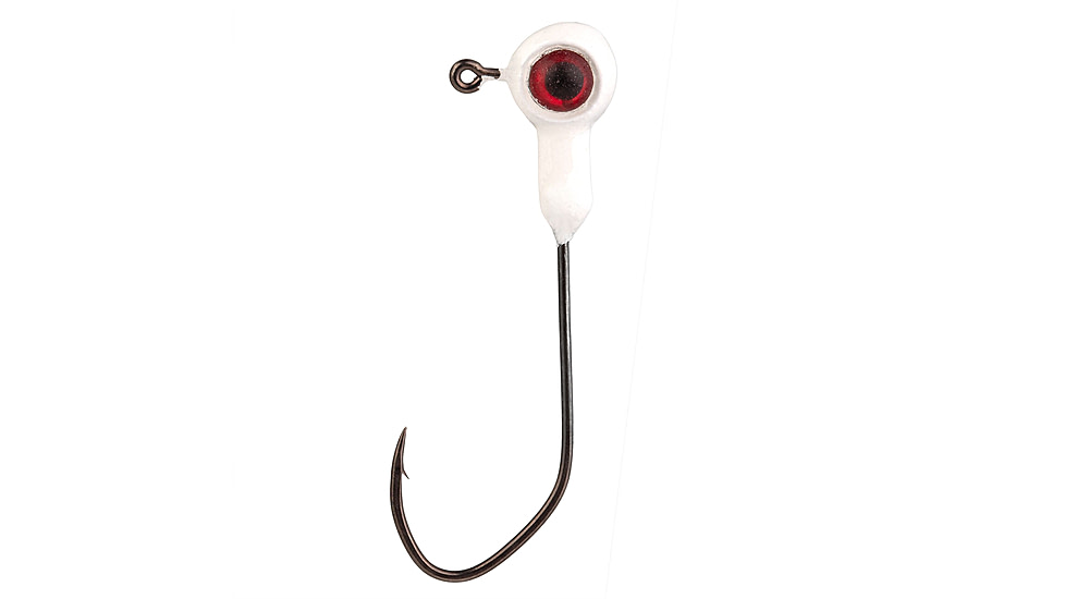 Strike King XL Stiletto Head Jig, 1/16oz, 1.5in, White, 12-19101