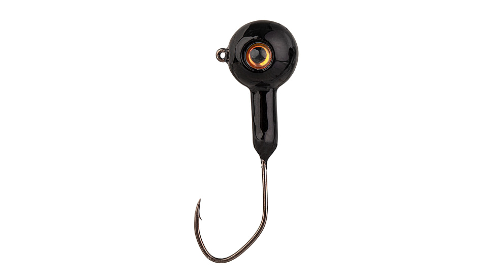 Strike King XL Stiletto Head Jig, 1/4oz, 1.5in, Black, 12-36448
