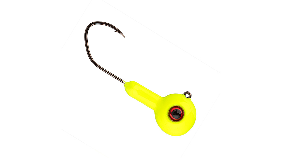 Strike King XL Stiletto Head Jig, 1/4oz, 1.5in, Chartreuse, 12-19118