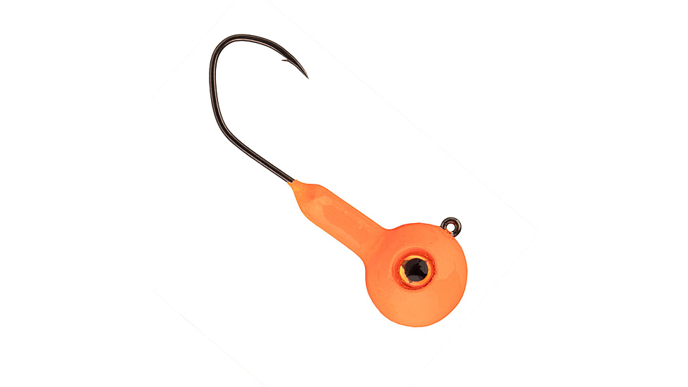 Strike King XL Stiletto Head Jig, 1/4oz, 1.5in, Fluorescent Orange, 12-19120