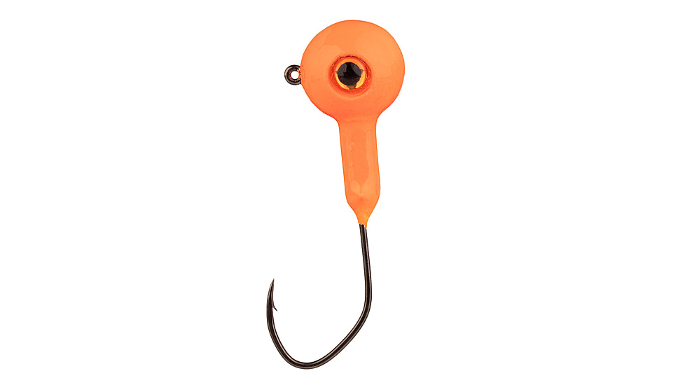 Strike King XL Stiletto Head Jig, 1/4oz, 1.5in, Fluorescent Orange, 12-19120