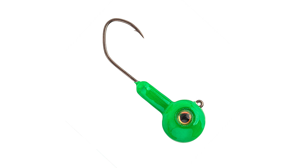 Strike King XL Stiletto Head Jig, 1/4oz, 1.5in, Limetreuse, 12-19122