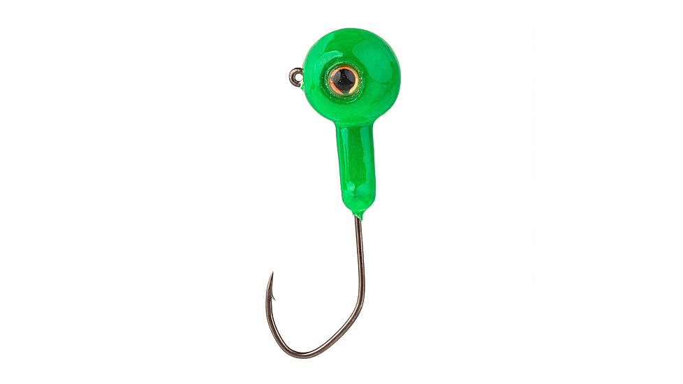 Strike King XL Stiletto Head Jig, 1/4oz, 1.5in, Limetreuse, 12-19122