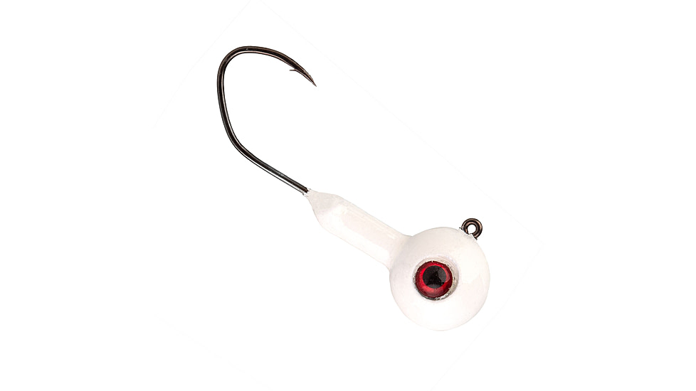Strike King XL Stiletto Head Jig, 1/4oz, 1.5in, White, 12-19119