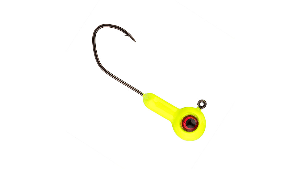Strike King XL Stiletto Head Jig, 1/8oz, 1.5in, Chartreuse, 12-19112