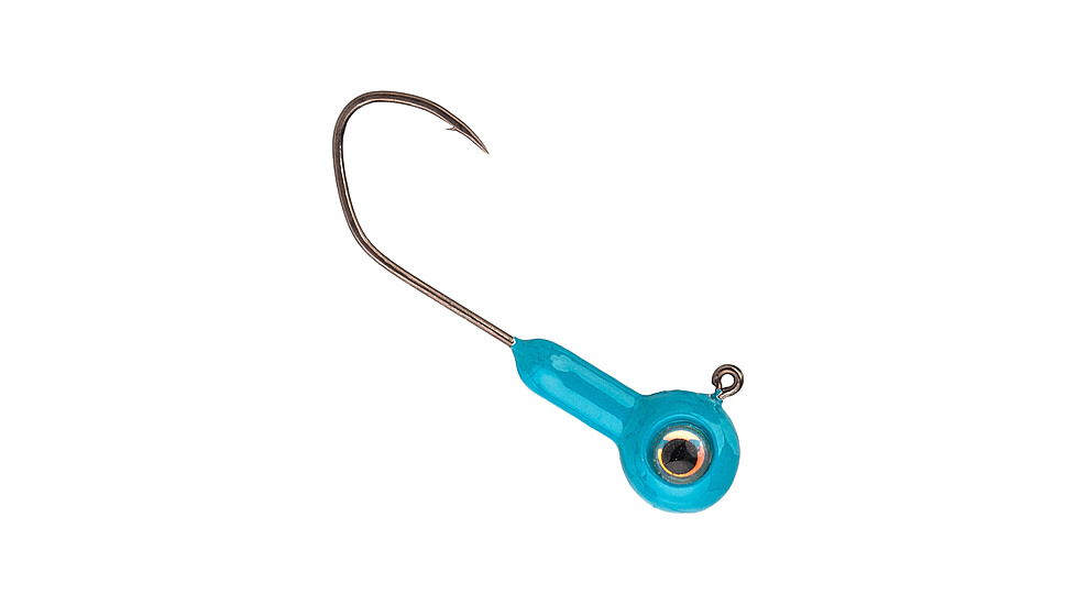 Strike King XL Stiletto Head Jig, 1/8oz, 1.5in, Cyan, 12-36447