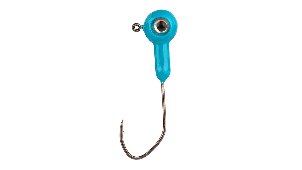 Strike King XL Stiletto Head Jig, 1/8oz, 1.5in, Cyan, 12-36447