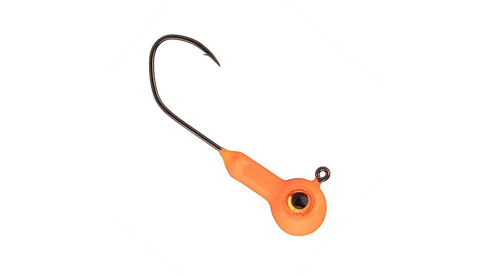 Strike King XL Stiletto Head Jig, 1/8oz, 1.5in, Fluorescent Orange, 12-19114