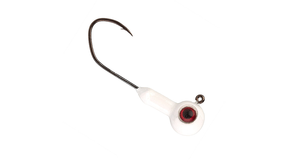 Strike King XL Stiletto Head Jig, 1/8oz, 1.5in, White, 12-19113